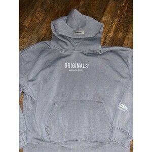 ORIGINALS BROOKLYN CLOTH GRAY  HOODIE MEN'S  SIZE S